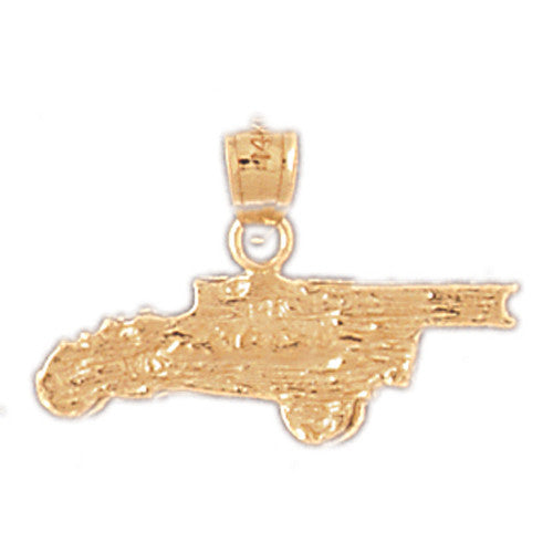 14K GOLD FIRE FIGHTING CHARM - FIRETRUCK #4628