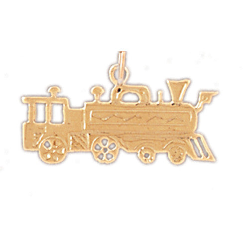 14K GOLD FIRE FIGHTING TANK CHARM #4630