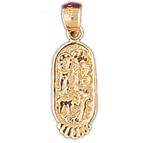 14K GOLD GAMBLING CHARM #5362