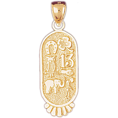 14K GOLD GAMBLING CHARM #5364