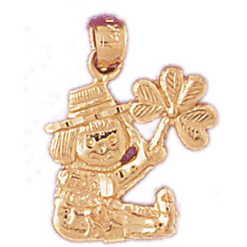 14K GOLD GAMBLING CHARM #5385