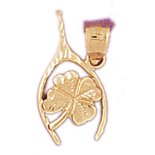 14K GOLD GAMBLING CHARM #5387