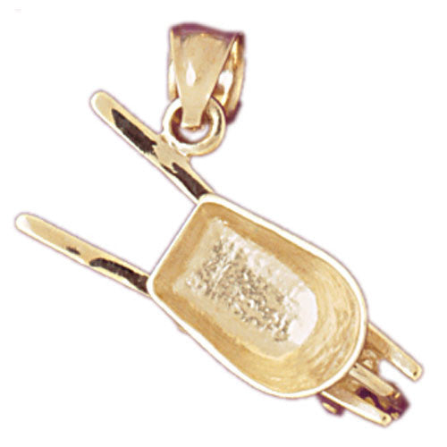 14K GOLD GARDENING CHARM #6665