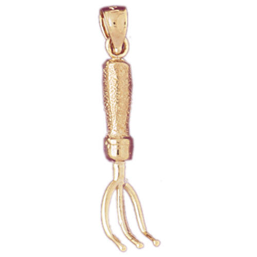 14K GOLD GARDENING CHARM #6679