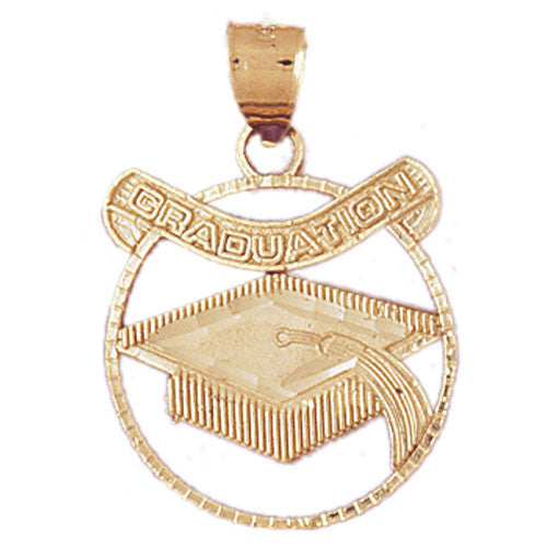 14K GOLD GRADUATION CHARM #6459