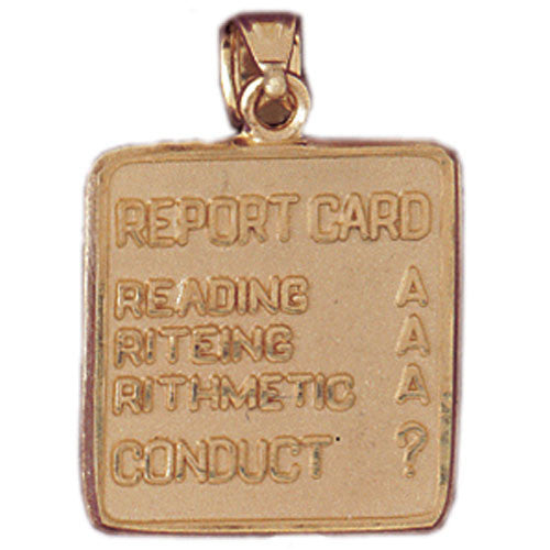 14K GOLD GRADUATION CHARM #6463