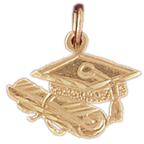 14K GOLD GRADUATION CHARM #6474