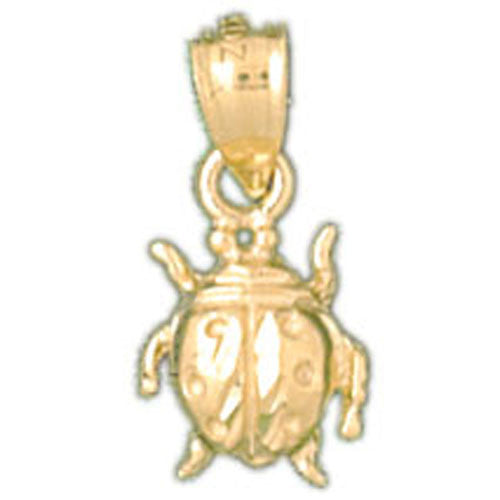 14K GOLD LADY BUG CHARM #3181