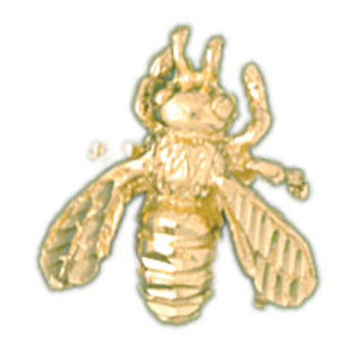14K GOLD LARVA CHARM #3178