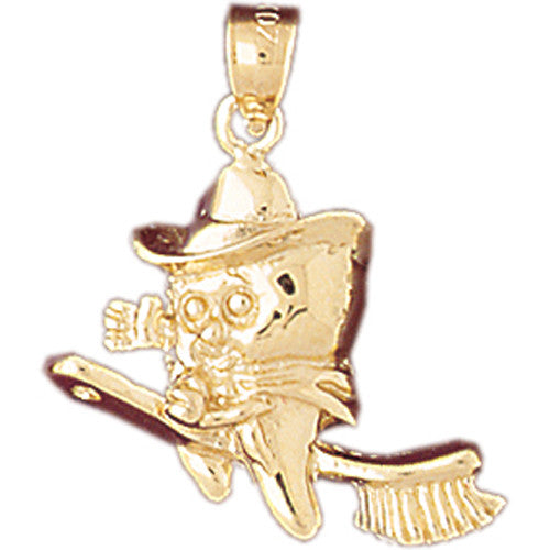 14K GOLD MEDICAL CHARM - HAPPY TOOTH #4751