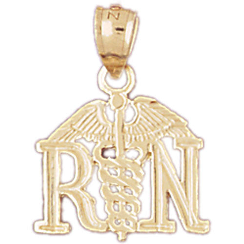 14K GOLD MEDICAL CHARM #4696