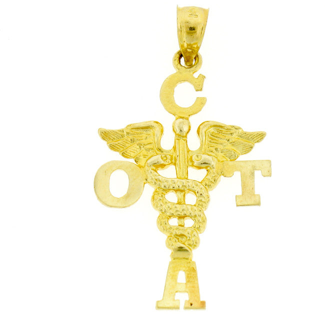 14K GOLD MEDICAL CHARM #4709