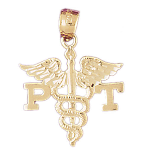 14K GOLD MEDICAL CHARM #4715