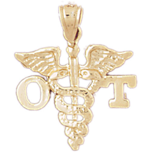 14K GOLD MEDICAL CHARM #4720
