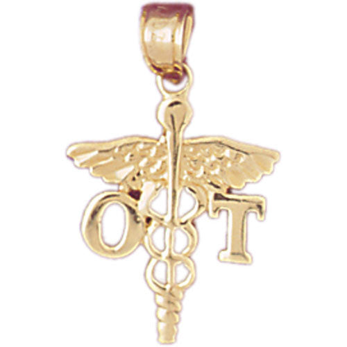 14K GOLD MEDICAL CHARM #4721