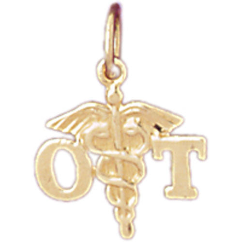 14K GOLD MEDICAL CHARM #4722