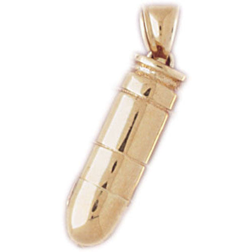 14K GOLD MILITARY CHARM - BULLET #4509