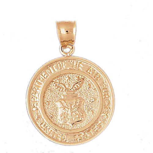 14K GOLD MILITARY CHARM #4632