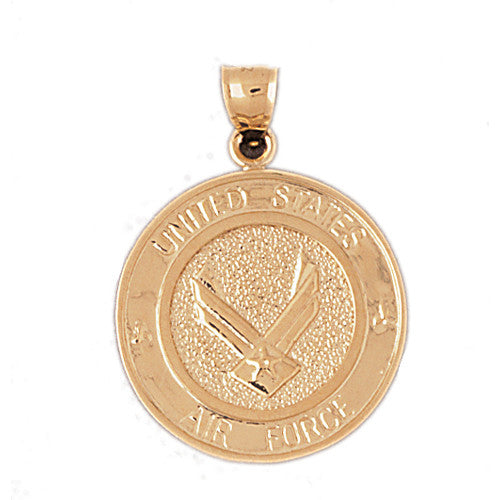 14K GOLD MILITARY CHARM #4634