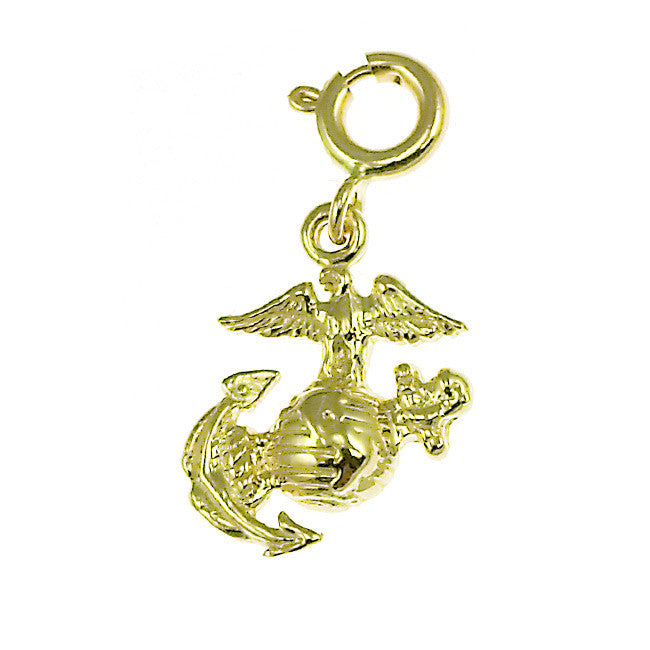 14K GOLD MILITARY CHARM #4642