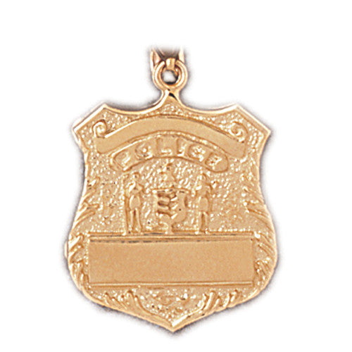 14K GOLD MILITARY CHARM #4658