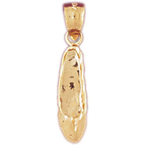 14K GOLD MISCELLANEOUS CHARM - BALLERINA SHOE #6114