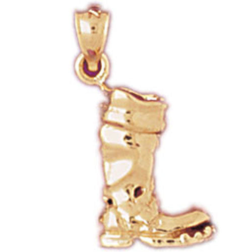 14K GOLD MISCELLANEOUS CHARM - BOOT #6128