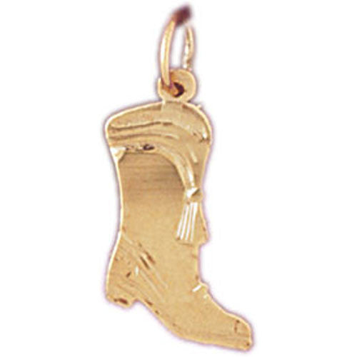 14K GOLD MISCELLANEOUS CHARM - BOOT #6129