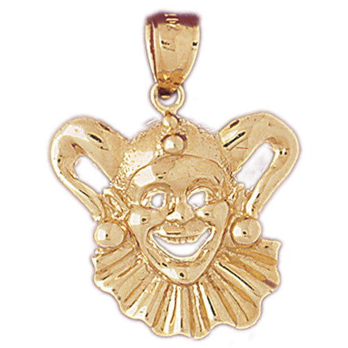 14K GOLD MISCELLANEOUS CHARM - CLOWN #6027