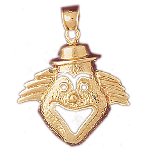 14K GOLD MISCELLANEOUS CHARM - CLOWN #6028