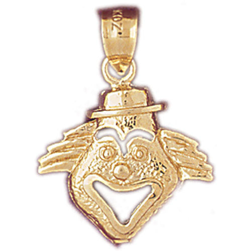 14K GOLD MISCELLANEOUS CHARM - CLOWN #6029