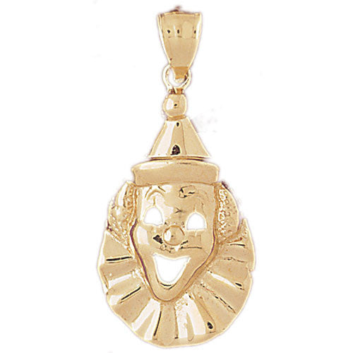 14K GOLD MISCELLANEOUS CHARM - CLOWN #6030