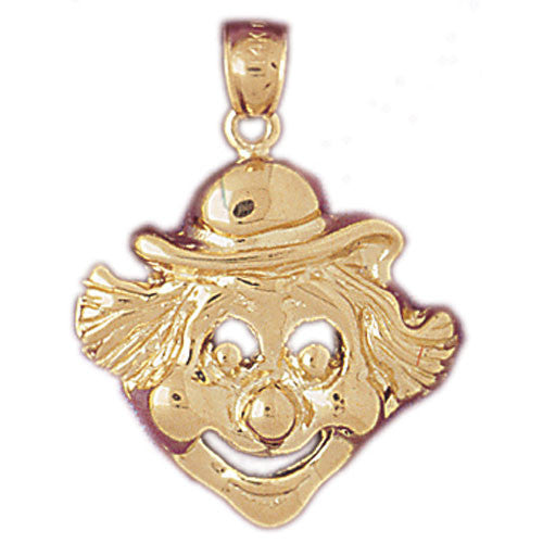 14K GOLD MISCELLANEOUS CHARM - CLOWN #6032