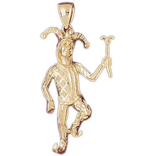 14K GOLD MISCELLANEOUS CHARM - CLOWN #6037