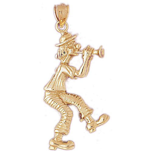 14K GOLD MISCELLANEOUS CHARM - CLOWN #6040