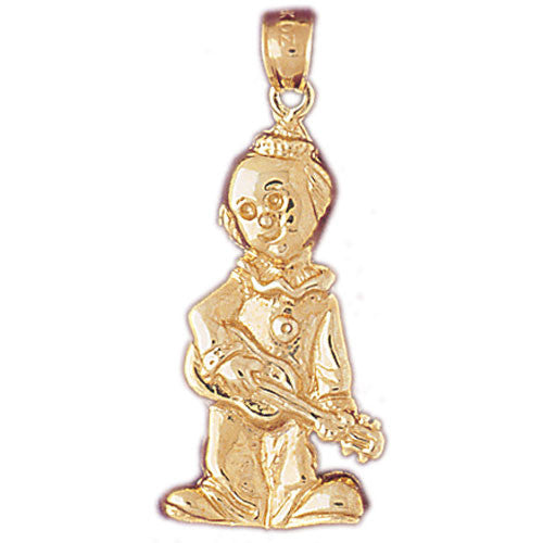 14K GOLD MISCELLANEOUS CHARM - CLOWN #6043