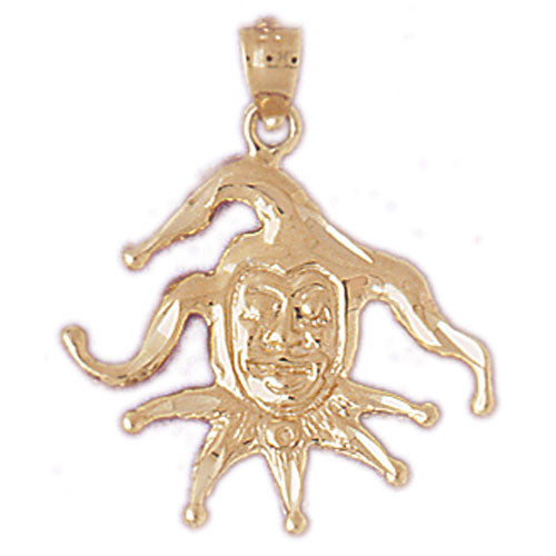 14K GOLD MISCELLANEOUS CHARM - CLOWN #6058