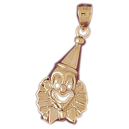 14K GOLD MISCELLANEOUS CHARM - CLOWN #6060