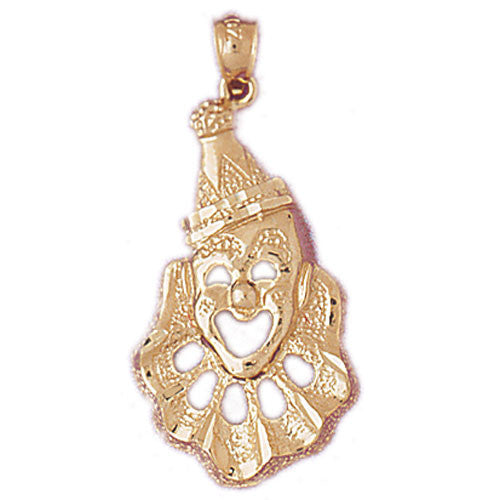 14K GOLD MISCELLANEOUS CHARM - CLOWN #6062