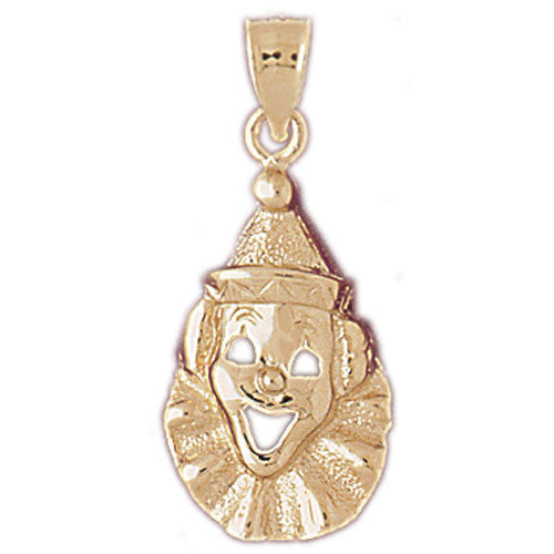 14K GOLD MISCELLANEOUS CHARM - CLOWN #6064