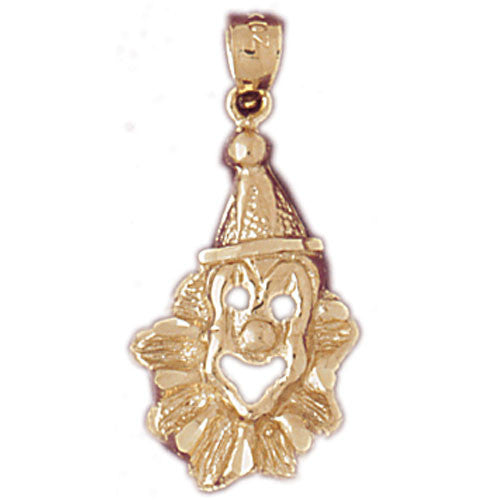 14K GOLD MISCELLANEOUS CHARM - CLOWN #6065