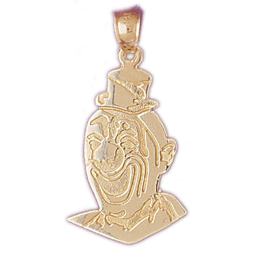 14K GOLD MISCELLANEOUS CHARM - CLOWN #6067