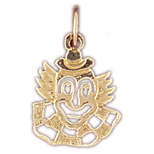 14K GOLD MISCELLANEOUS CHARM - CLOWN #6069