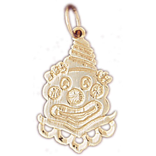 14K GOLD MISCELLANEOUS CHARM - CLOWN #6074