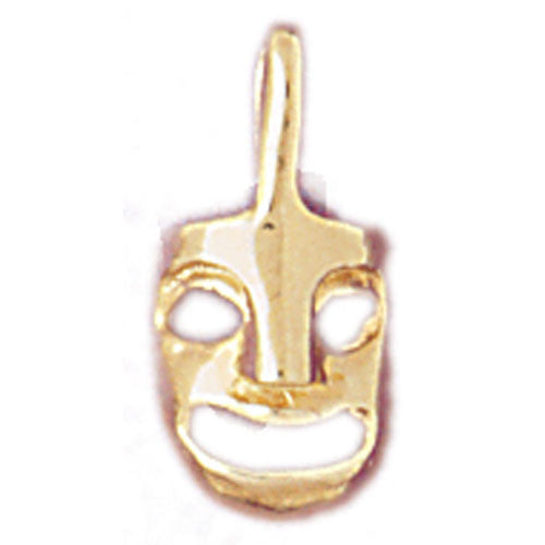 14K GOLD MISCELLANEOUS CHARM - DRAMA MASK #6099