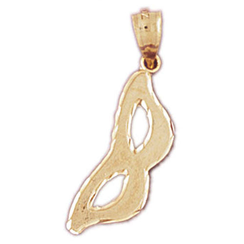 14K GOLD MISCELLANEOUS CHARM - DRAMA MASK #6108