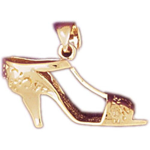 14K GOLD MISCELLANEOUS CHARM - HIGH HEEL #6118