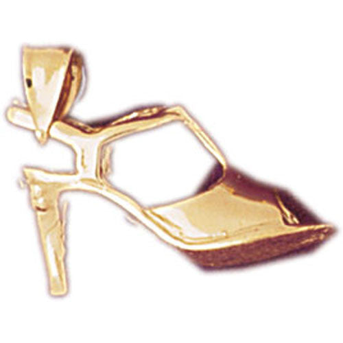 14K GOLD MISCELLANEOUS CHARM - HIGH HEEL #6119