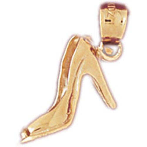 14K GOLD MISCELLANEOUS CHARM - HIGH HEEL #6122