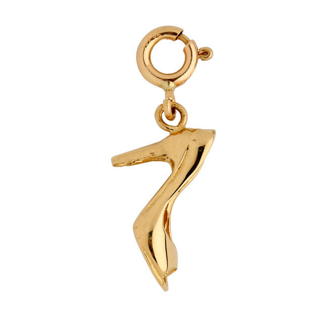 14K GOLD MISCELLANEOUS CHARM - HIGH HEEL #6122